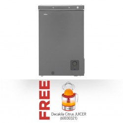 Hisense H125CFS Freezer & Free Decakila KEJC001W Citrus Juicer