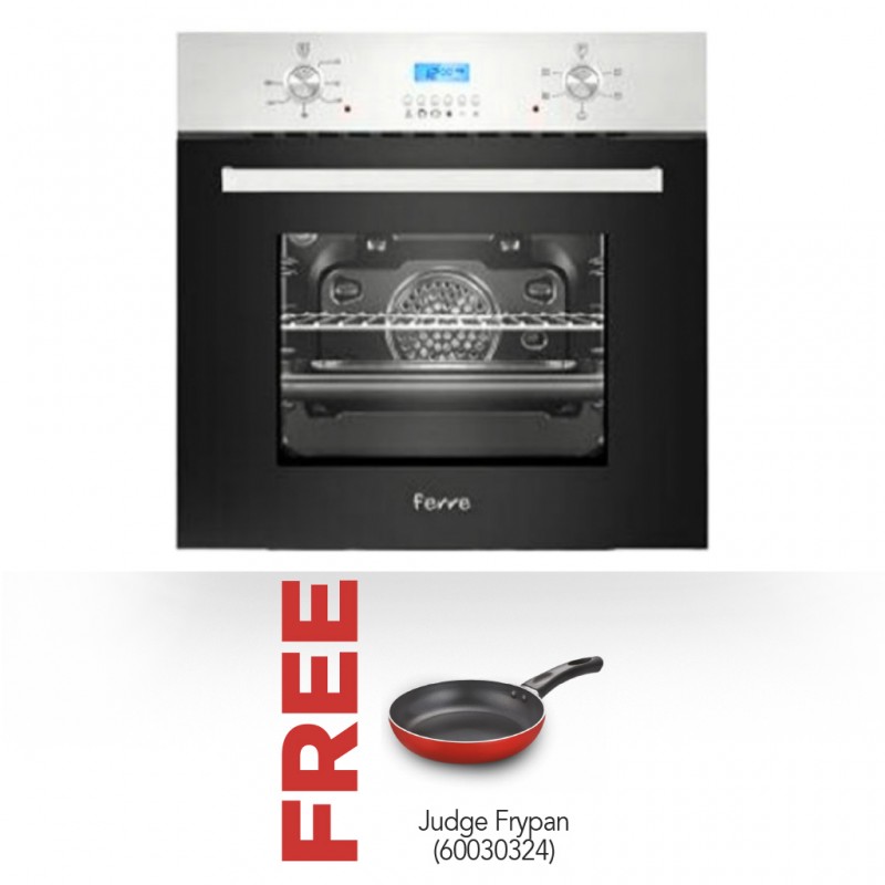 Ferre BE7-LDR Built-in Oven & Free Judge 37028 Frypan