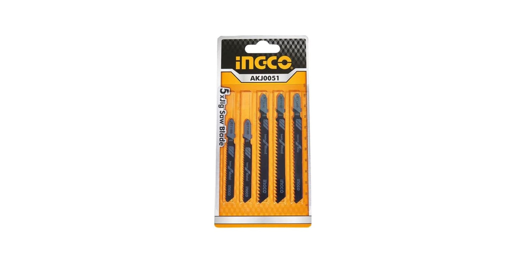 Ingco 5Pcs Jig Saw Blade Set AKJ0051