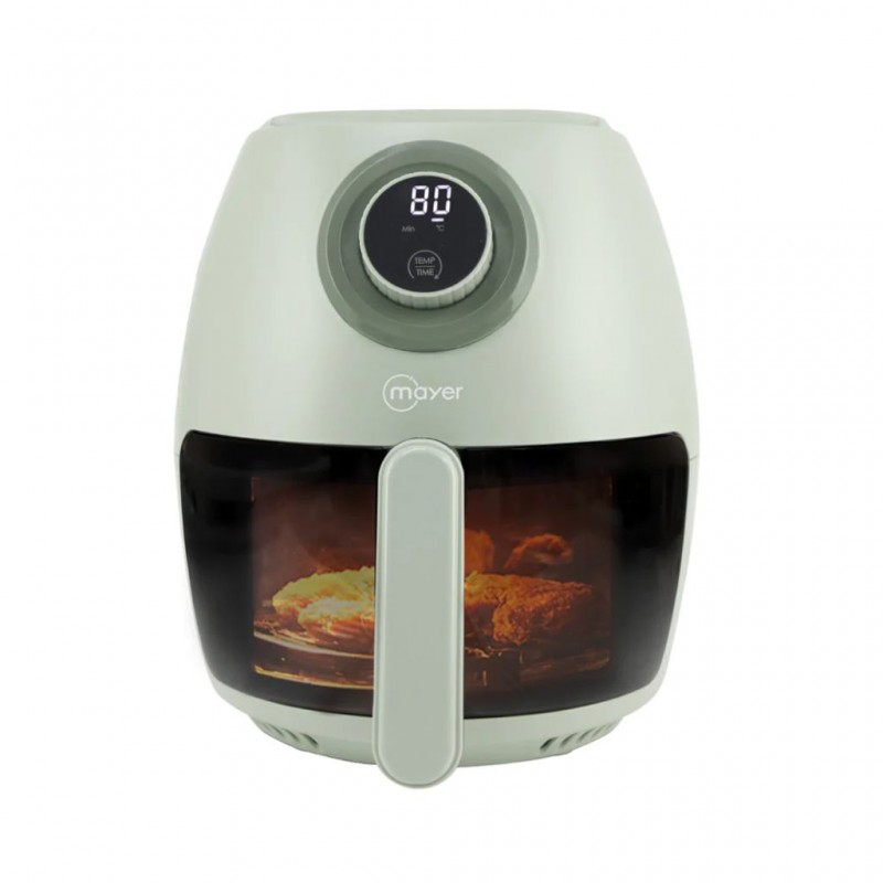 Mayer MMGAF350D-PT 3.5L Digital Glass Air Fryer