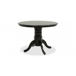 Esther Round Table and 4 Chairs Rubberwood