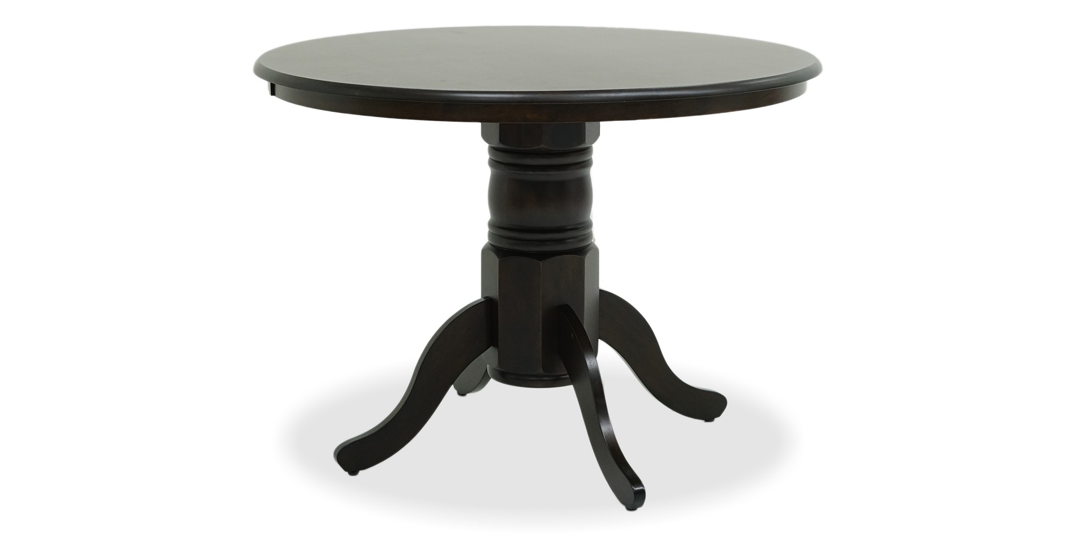 Esther Round Table and 4 Chairs Rubberwood