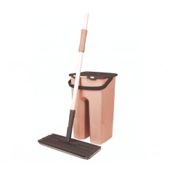 Hausberg ERT-MN 500BEJ Ertone Flat Mop With Bucket "O"