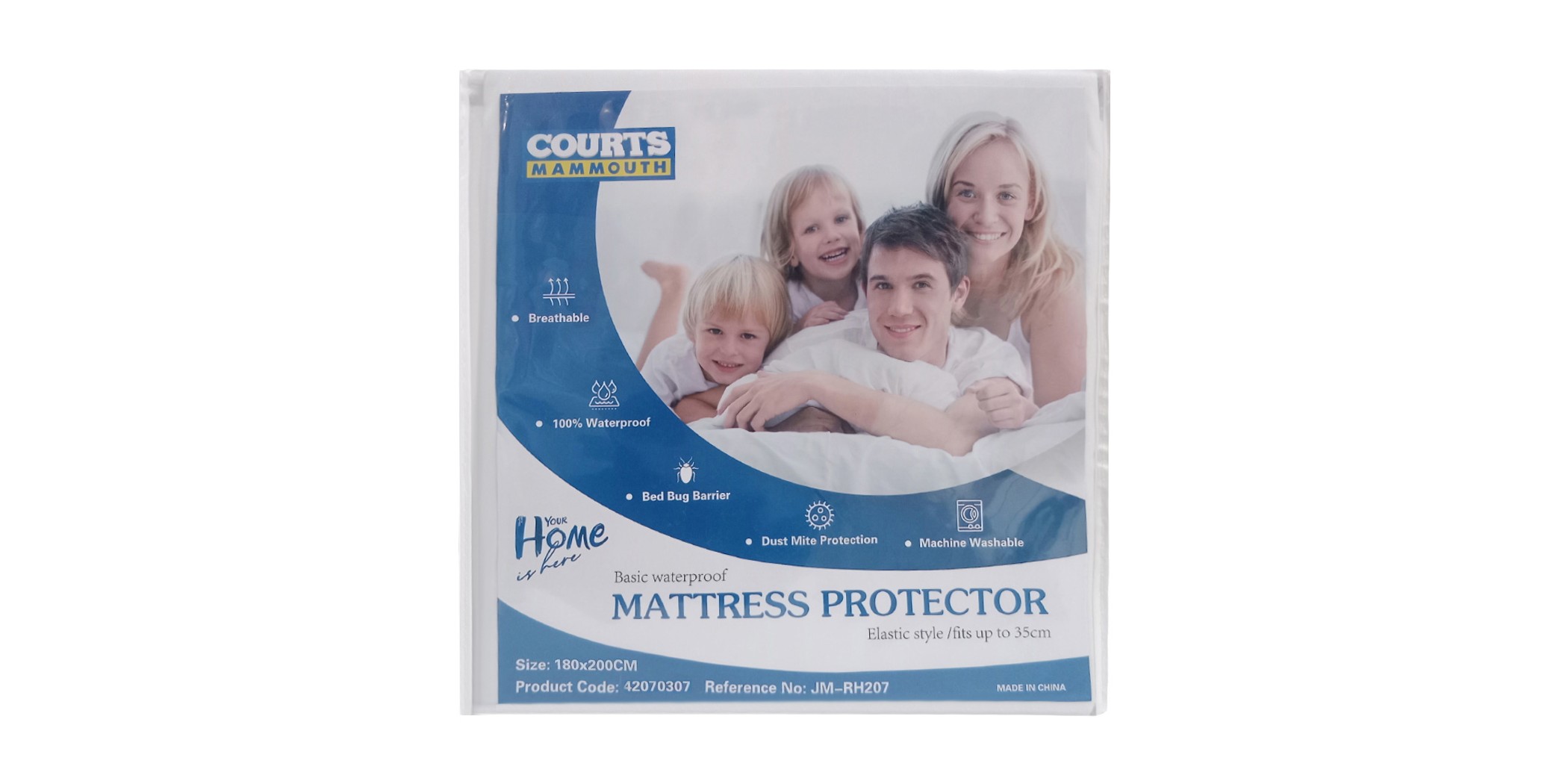 Mattress Protector 180x200 cm Ref JMRH207