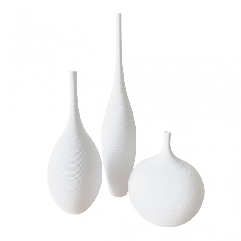 Epic Zen Set of 3 Ceramic Vase