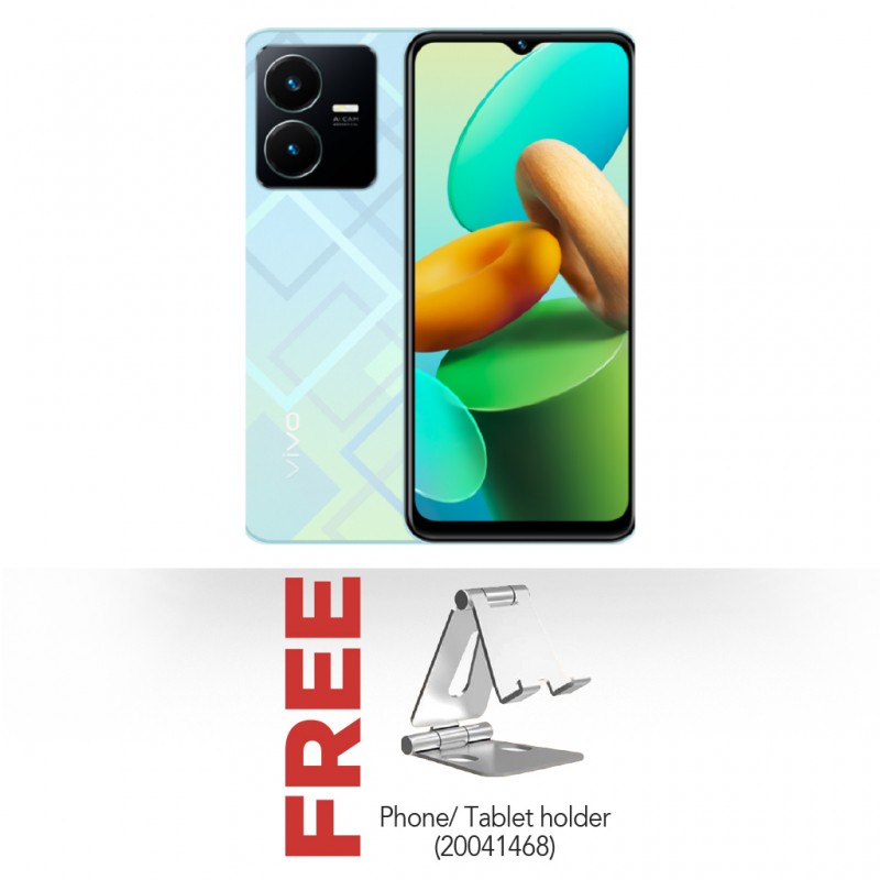 Vivo Y22 Metaverse Green & Free Charmount Phone/Tablet Holder