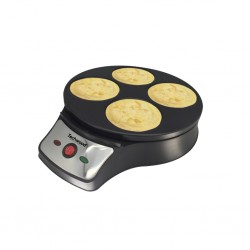 Techwood TCP 217 2in1 N/Stick 1000W Crepe Maker with Interchangeable Plates "O"