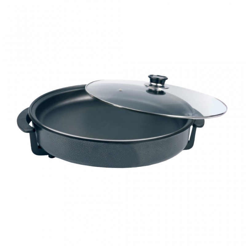 Techwood TP3842 38cm 1500W Non Stick Pizza Pan "O" Techwood TP3842 38cm 1500W Non Stick Pizza Pan "O"