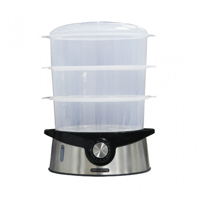 Concetto CFS-403S 3 Tiers 9L Food Steamer Concetto CFS-403S 3 Tiers 9L Food Steamer