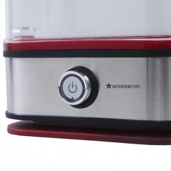 Wonderchef WON526 Crimson Edge Red Egg Boiler 2YW - 63153695