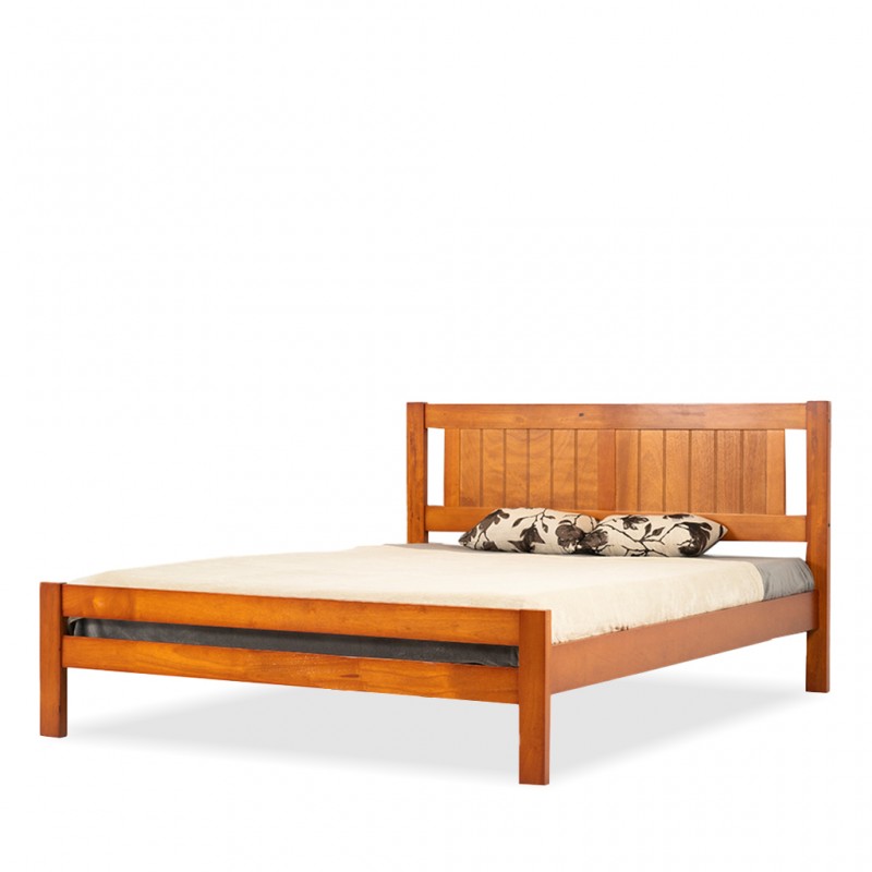 Lyra Bed 140x190 cm Dirty Oak