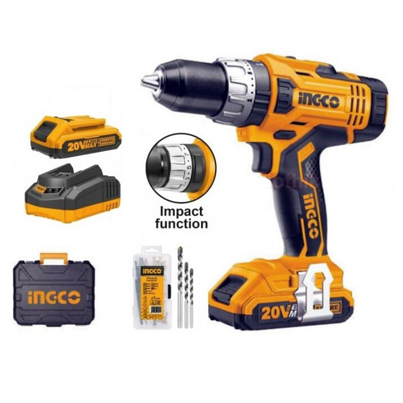 Ingco Cidli2003 Lithium-Ion Impact Drill