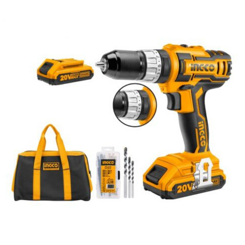 Ingco Cdli20025 Lithium-Ion Cordless Drill