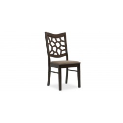 Ranger Table and 6 Chairs Rubberwood D.Walnut