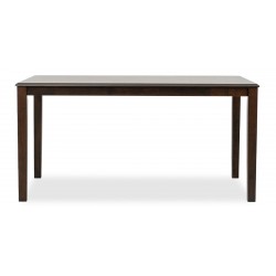 Ranger Table and 6 Chairs Rubberwood D.Walnut