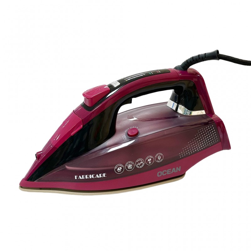 Ocean OCSI3100Z 2400W Red Electronic Steam Iron 2YW