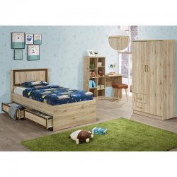 Marcus Bedroom Set 90x190 cm San Remo PB "O"