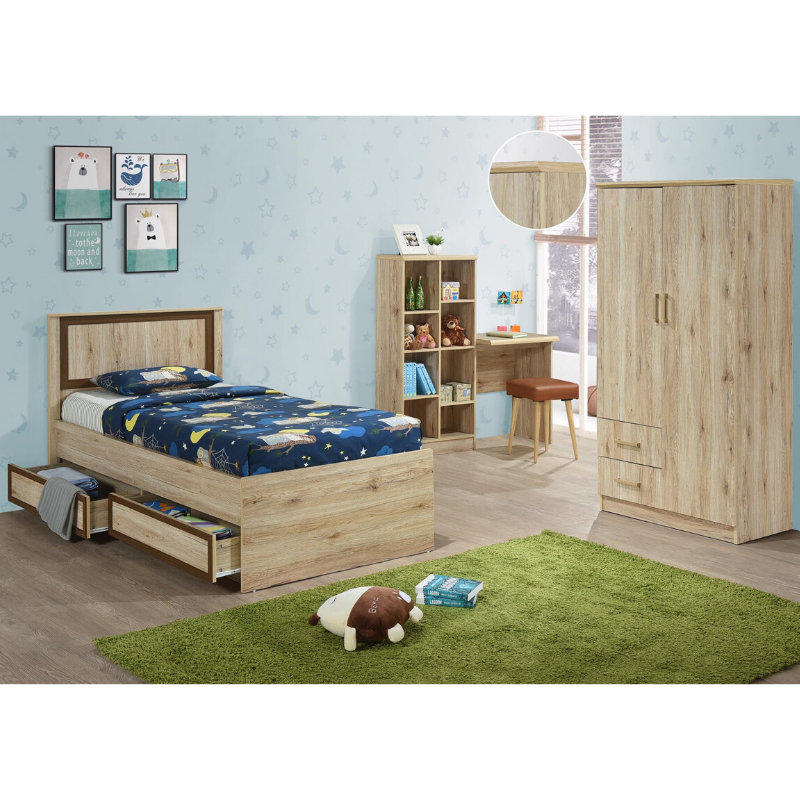 Marcus Bedroom Set 90x190 cm San Remo PB "O" Marcus Bedroom Set 90x190 cm San Remo PB "O"
