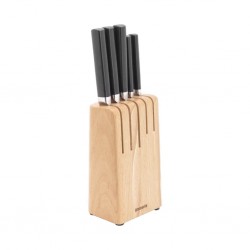 Brabantia 260483 Profile Wooden Knife Block With 5 Knives 5YW "O"