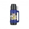 Thermos Mondial 32-100 1L Dark Blue Vacuum Flask - 10008012 "O"