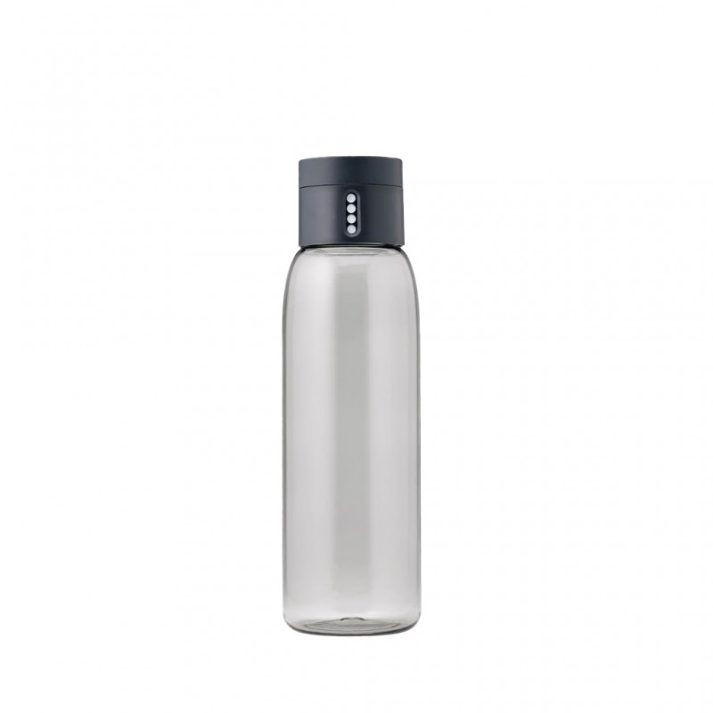 Joseph Joseph 81053-JJ 600ml Grey Dot Hydration Water Bottle "O" Joseph Joseph 81053-JJ 600ml Grey Dot Hydration Water Bottle "O"