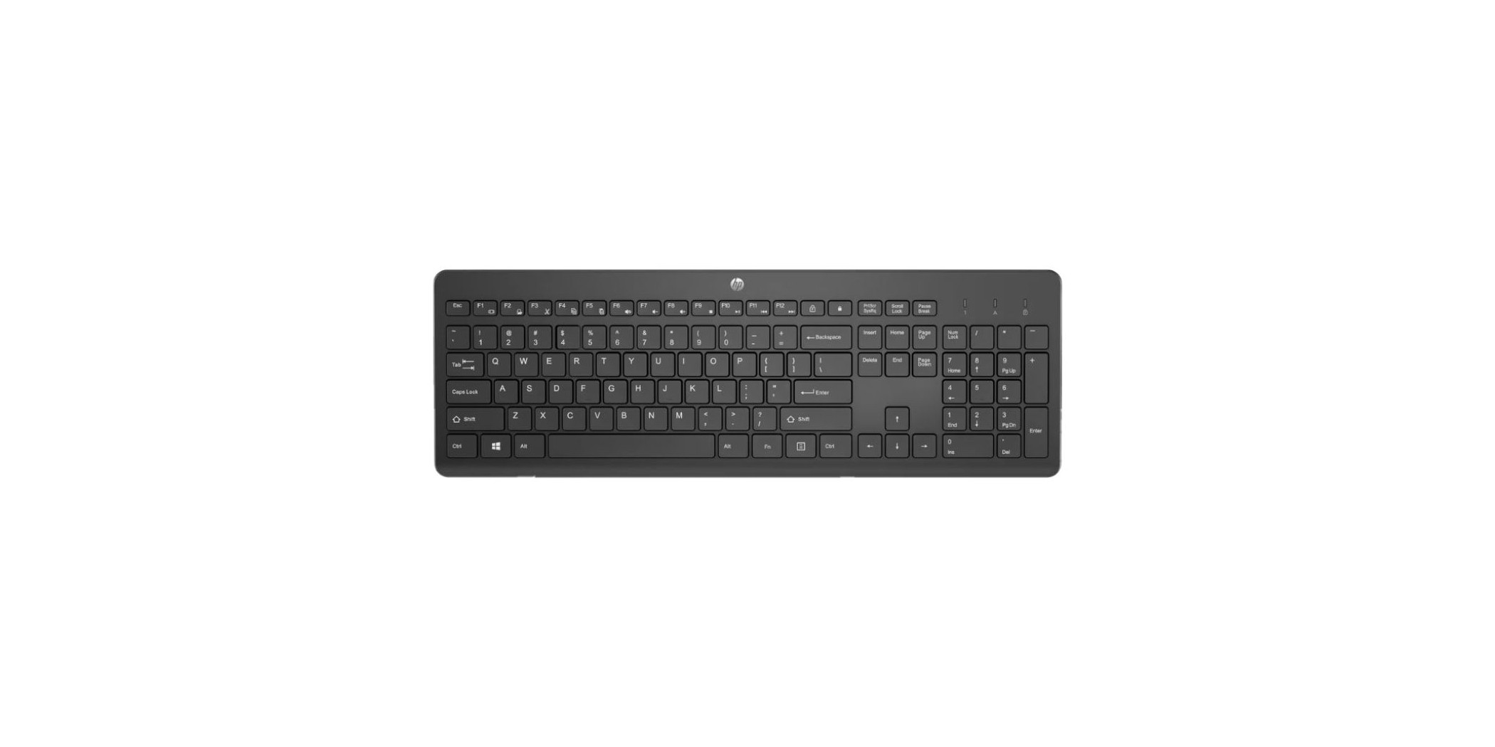 HP 230 Wireless Keyboard English Black