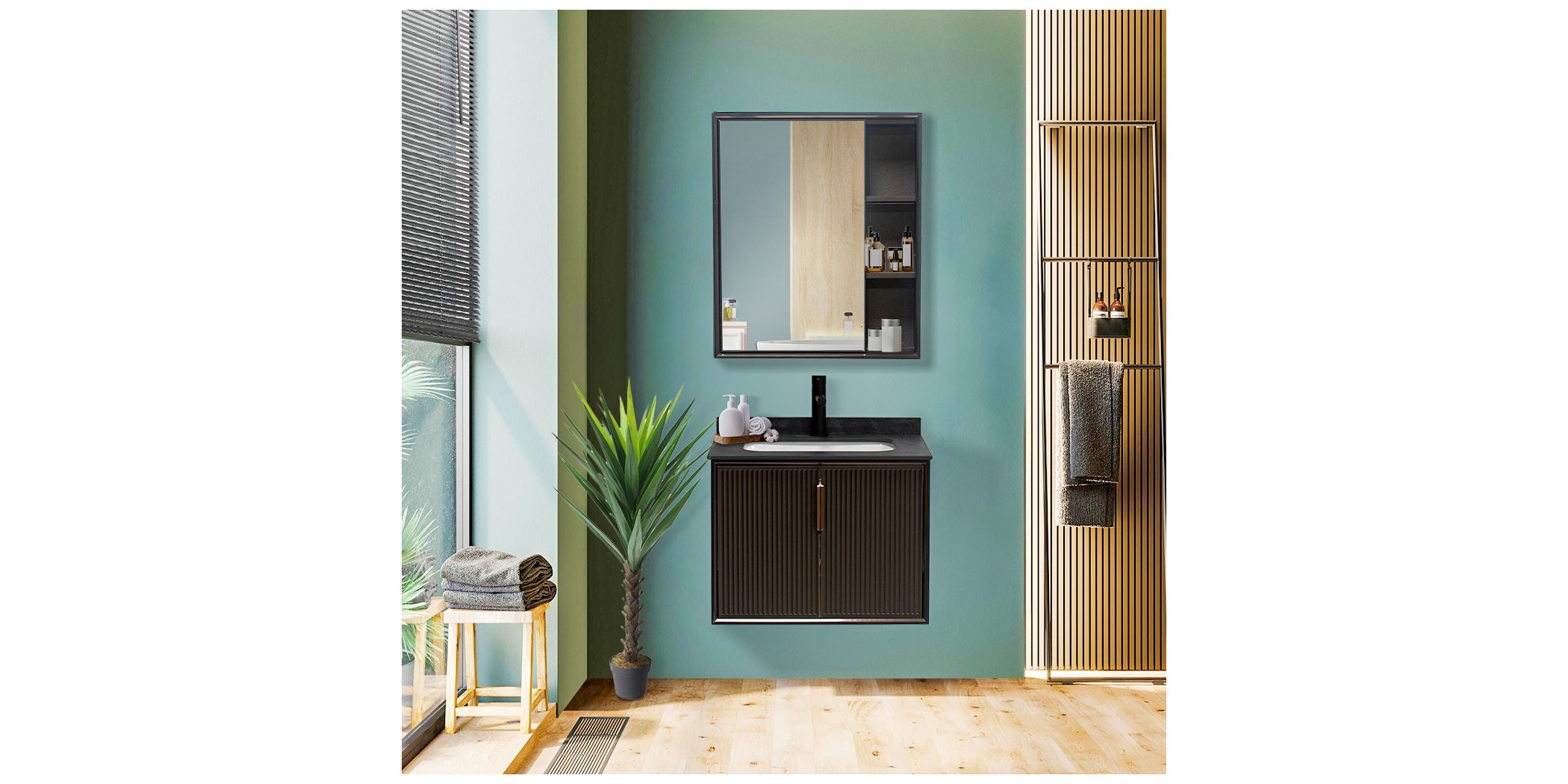 Bathroom With Mirror Ref 1888BY60