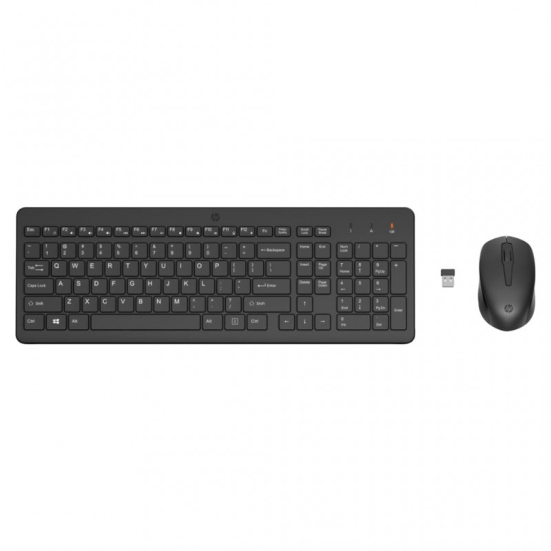 HP 330 Wireless Mouse & Keyboard Combo Set Black