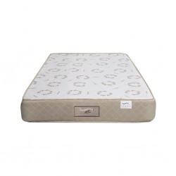 Slumberland Flexi Single 90x190 cm Microquiled White & Brown