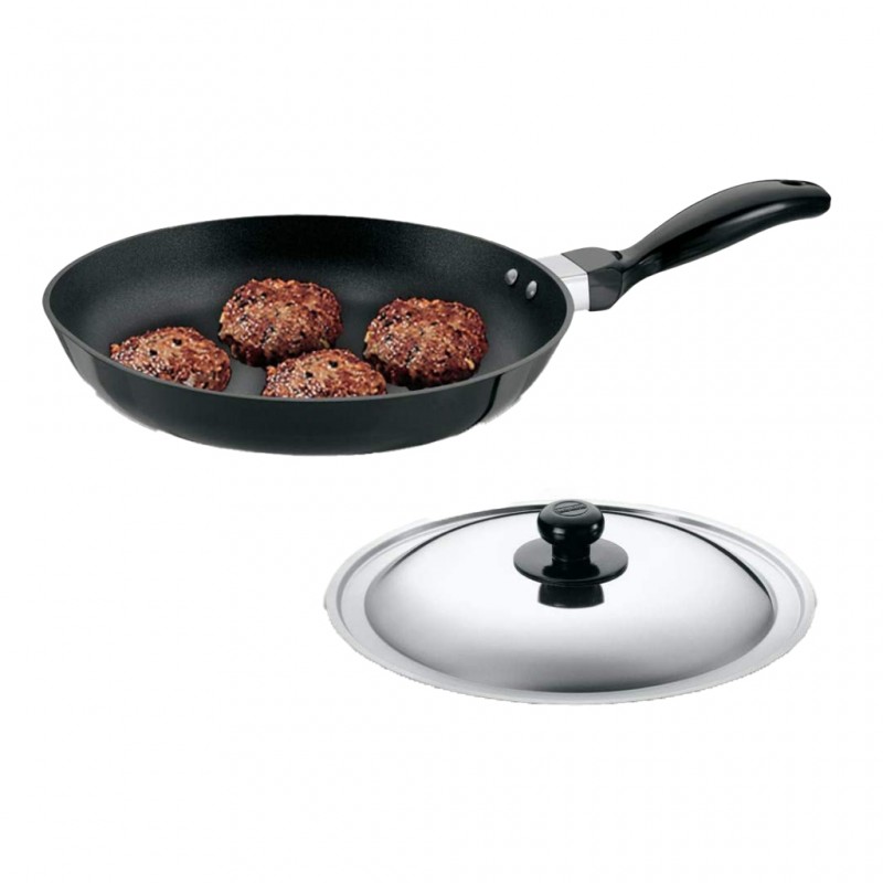 thumbnail image 2 of Hawkins 1.25L Breakfast Pan, Nonstick Triply Stainless Steel Appachatty... 2 of 12
