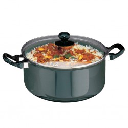 Futura NST50G Cook-n-Serve 24cm/5L Stewpot With Glass Lid