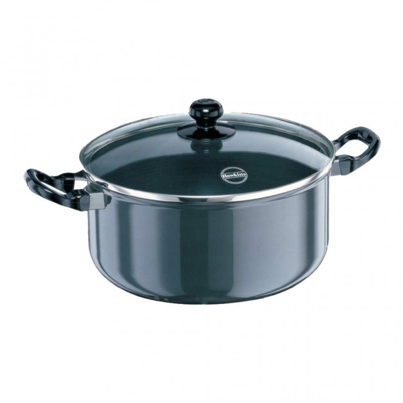 Futura NST50G Cook-n-Serve 24cm/5L Stewpot With Glass Lid