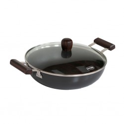 Futura NCF28G 28cm/3L Non Stick Cook-n-Serve Frying Pan With Glass Lid