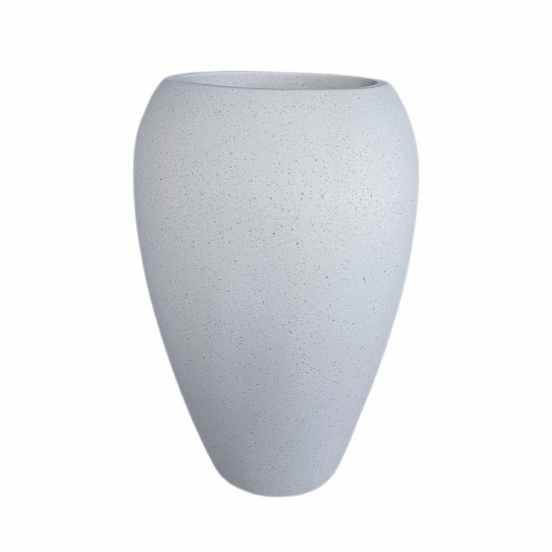 Toce White Pot Terrazzo Cement