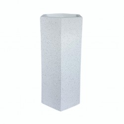 Luga M Pot White Terrazzo Cement