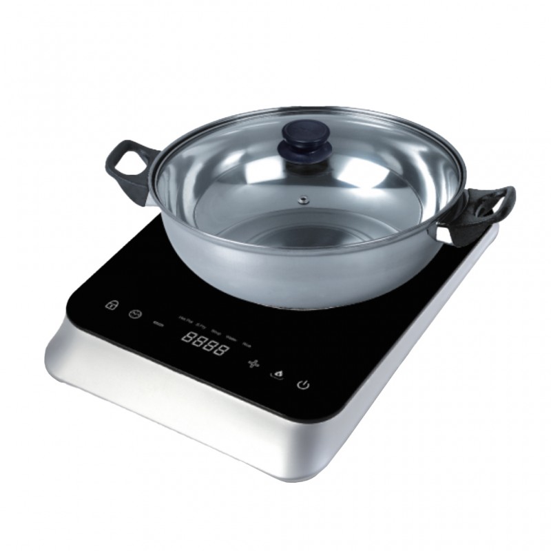 Mayer MMIC312 Black Induction Cooker With Cooking Pot