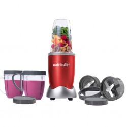 Nutribullet NBR-1212R 600W Red 1YW 9pcs Set "O"