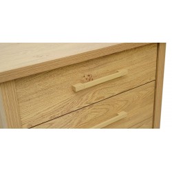 Alaska Bedroom Set 180x200 cm Beige Oak