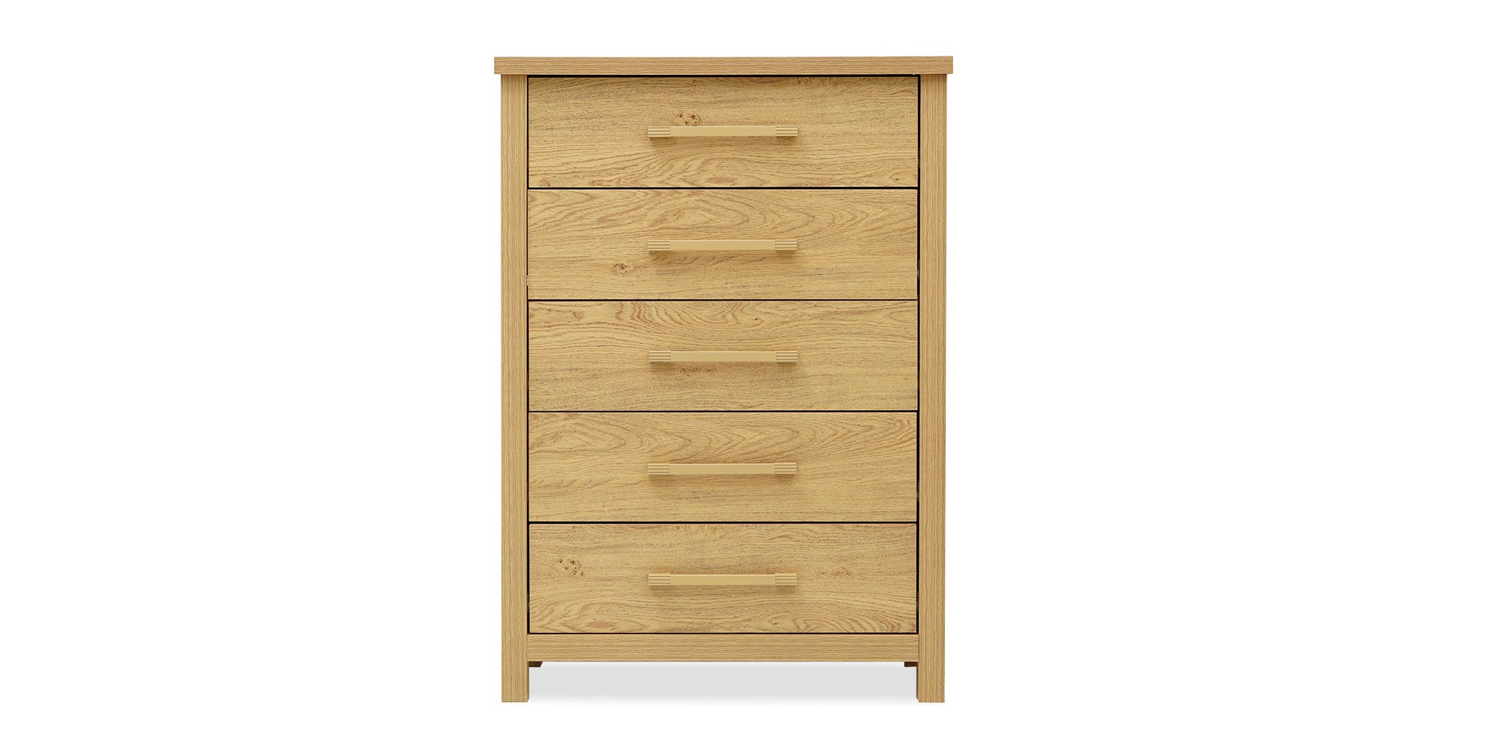 Alaska Bedroom Set 180x200 cm Beige Oak