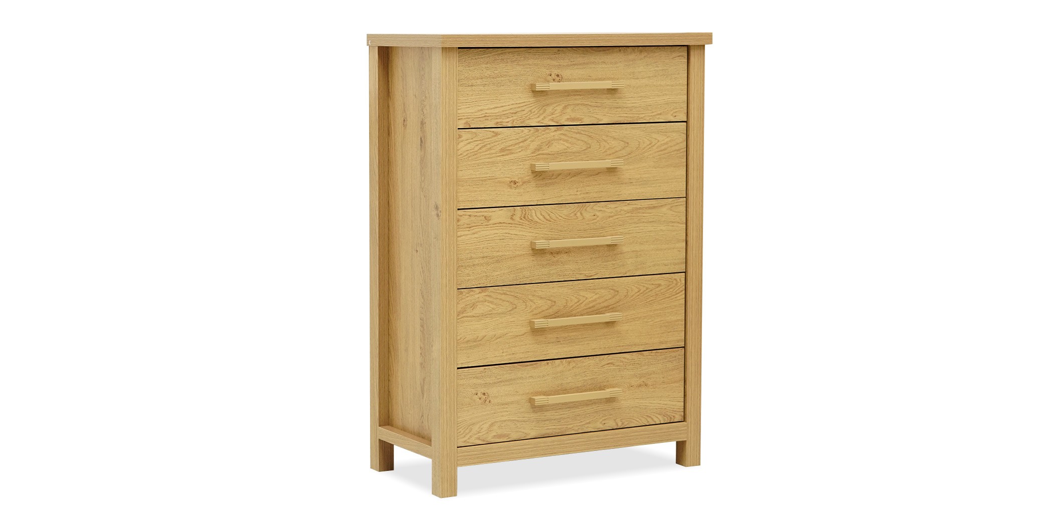 Alaska Bedroom Set 180x200 cm Beige Oak