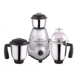 Morphy Richards Icon Deluxe Silver/Gold 750W 2YW Mixer Grinder