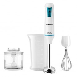 Taurus Robot 600 Easy Plus Inox 600W Hand Blender With Chopper jar, Whisk & Measuring Cup- 916998000