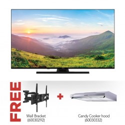 Myros DSU-559000APSN 55" 4K Smart TV & Free Tilting Wall Mount  & Free Standard Hood
