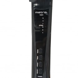 Mistral MSF1816DR 18" Remote Dark Grey Stand Fan