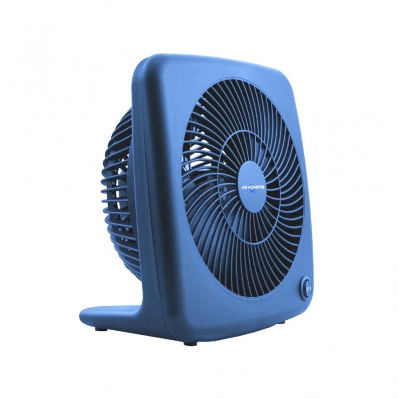Air Monster 15827 7" Blue Personal Fan