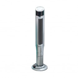 Mistral MFD368SR Silver Tower Fan with Remote