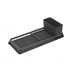 Brabantia 117268 Dark Grey Compact Dish Drying Rack 5YW "O"