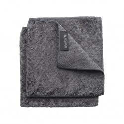 Brabantia 118029 Dark Grey Set of 2 Microfibre Dish Cloths 2YW "O"