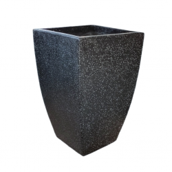Dasabo M Pot Black Terrazzo Cement