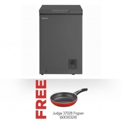 Hisense H175CFS Freezer & Free Judge 37028 Frypan